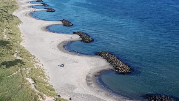 Vågbrytare vid Skagen