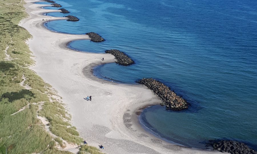 Vågbrytare vid Skagen