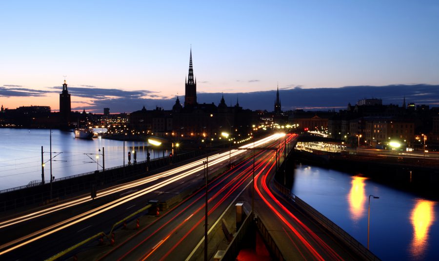Stockholm by night. Foto: Mostphoto