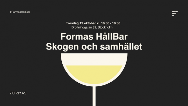 Illustration till Formas HållBar Skogen och samhället