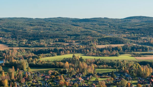 Miljömålsdagarna 2023. Vy över dalar, skog och berg.