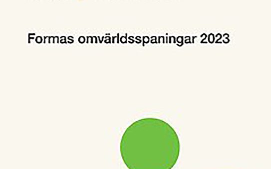 Formas omvärldsspaningar 2023. Illustration till en skrift.