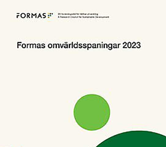 Formas omvärldsspaningar 2023. Illustration till en skrift.