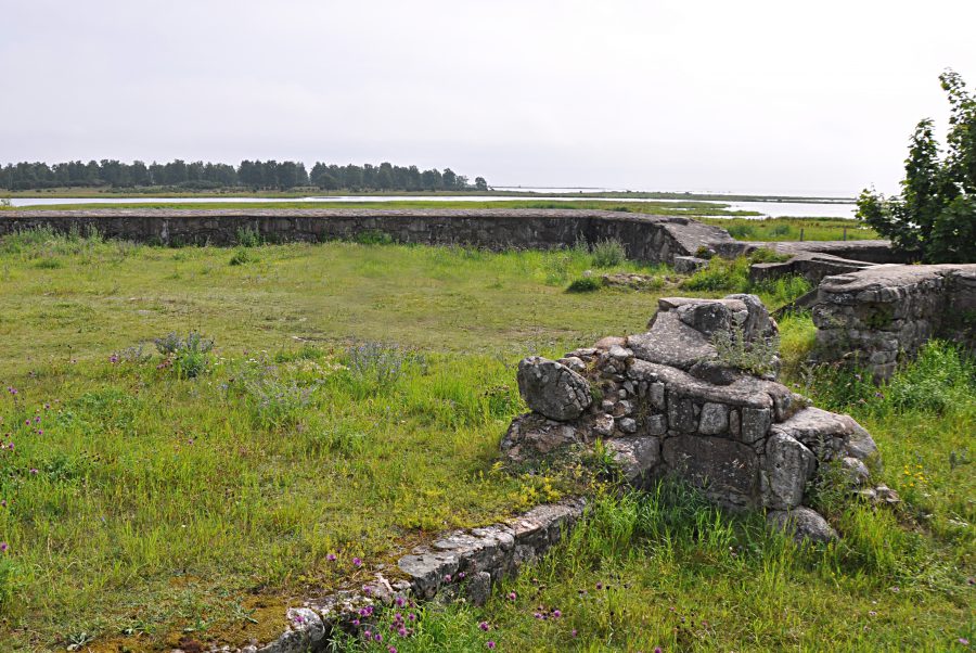 Handbok i klimatpåverkan på kulturarv. Kristianopels ringmur.