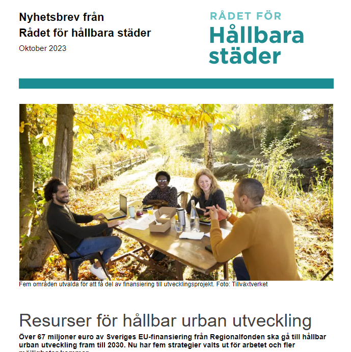 Rådets nyhetsbrev för oktober ute nu