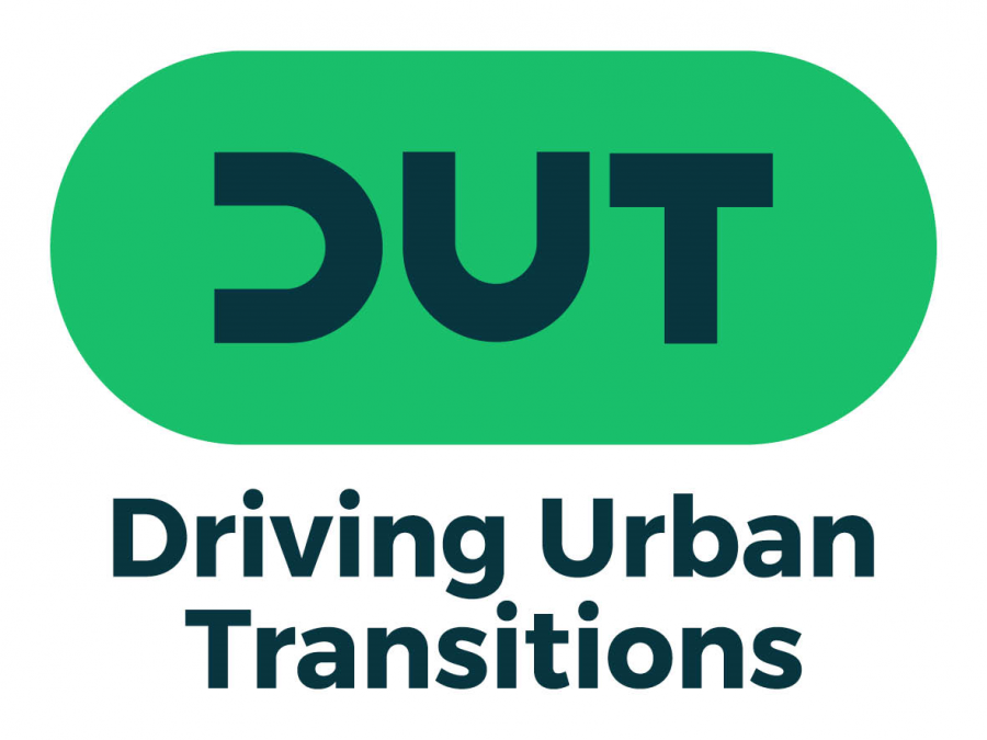 Driving Urban Transitions. Logotyp