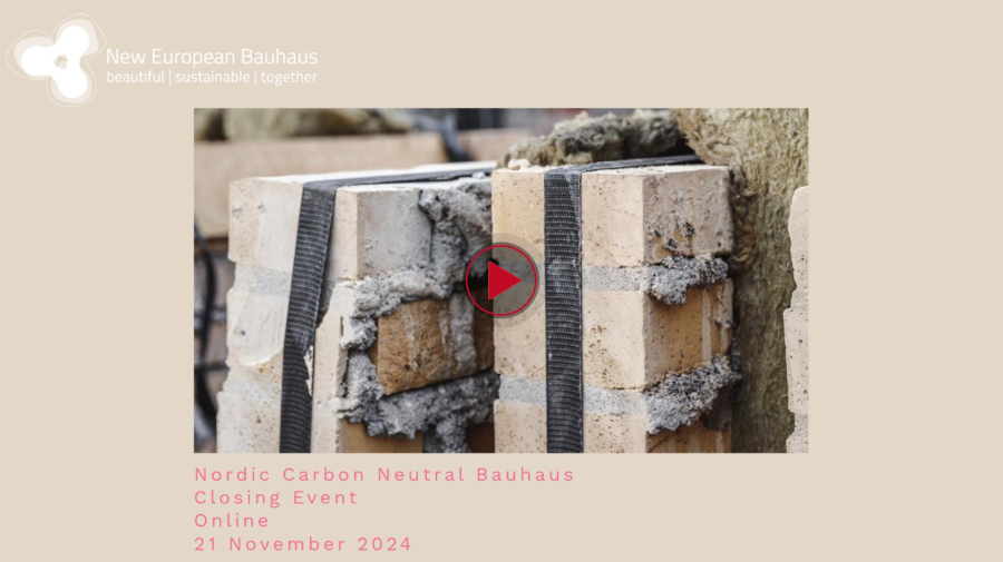 Nordic Carbon Neutral Bauhaus closing event