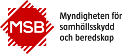 Logotype för MSB - Myndigheten för samhällsskydd och beredskap