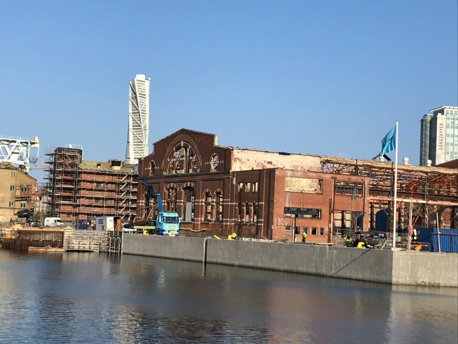 stadsbild över Malmö