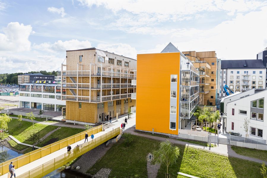 arkitektur bro byggnad dag färgbild färgglad hus och hem