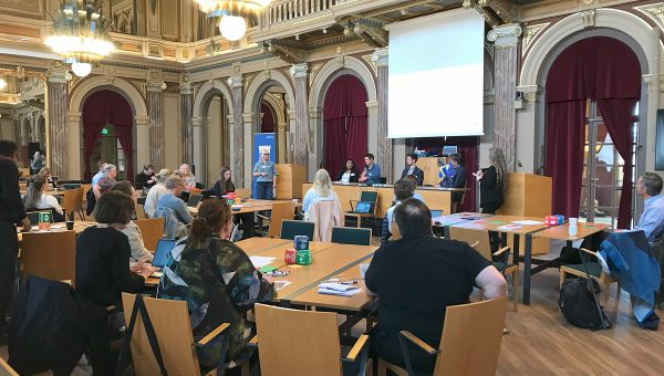 Panelsamtal i Spegelsalen i Gävle stadshuset