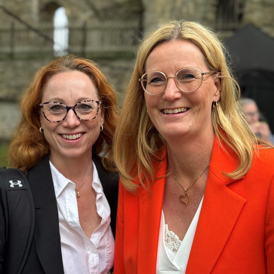 tf generaldirektörerna Emma Gretzer, Formas samt Caroline Asserup, Energimyndigheten